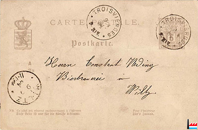 Bierbrauerei Constant Reding, Wiltz - 1884