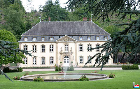 behandeling Kiezelsteen Won Schlass - Château - Schloss Villeroy & Boch, Septfontaines / Luxembourg
