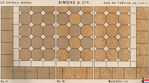 Manufacture de Carrelages Céramiques Simons, Le Cateau
